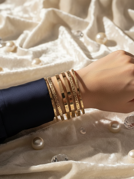 Zenith Bangle Stack (Adjustable)