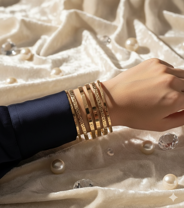 Zenith Bangle Stack (Adjustable)