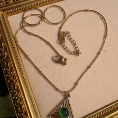 Sol-The Golden Beam Necklace