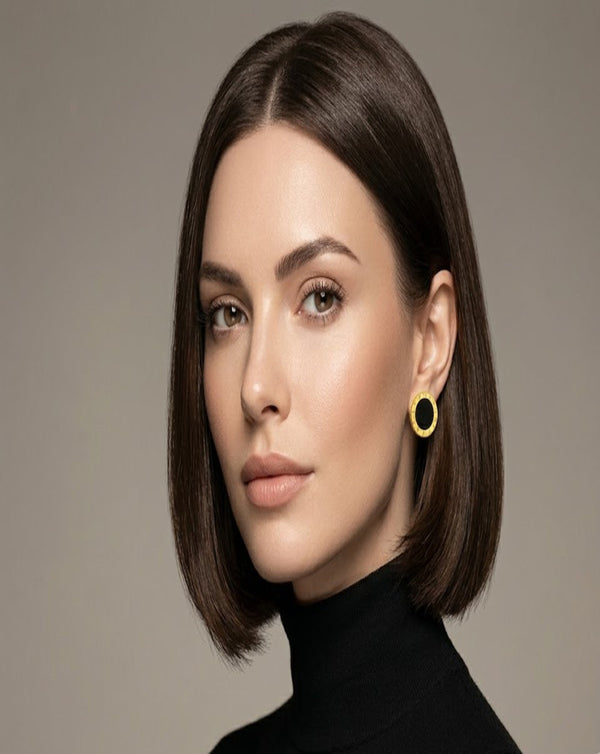 Zenith Earrings Gold Plated