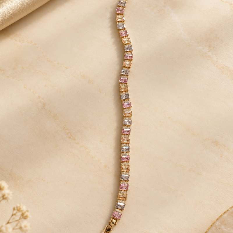 Vespera 18 k Gold Plated Bracelet