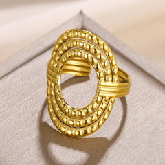 GoldNova 18k Gold plated Ring
