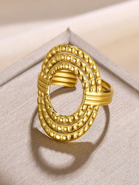 GoldNova 18k Gold plated Ring