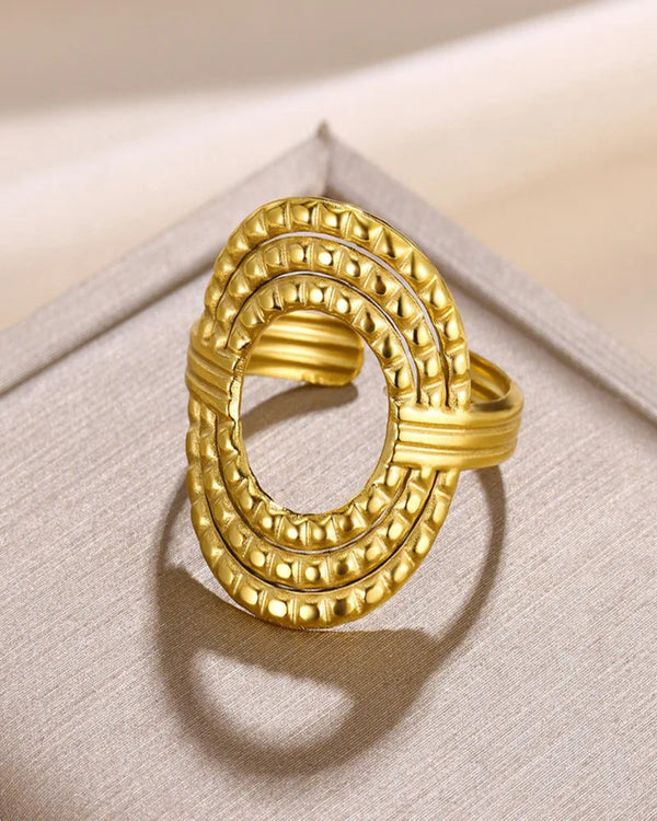 GoldNova 18k Gold plated Ring