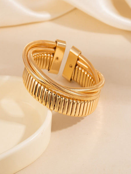 Athena Gold Plated Bangle