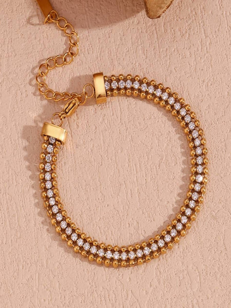 Eternal Starline 14k Gold Plated Bracelet