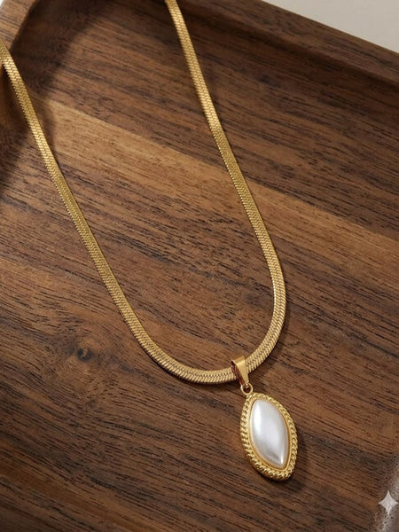Moon Beam Gold Plated Chain