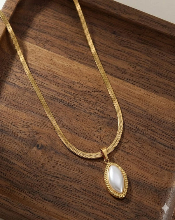 Moon Beam Gold Plated Chain