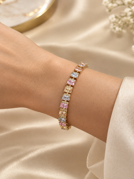 Vespera 18 k Gold Plated Bracelet