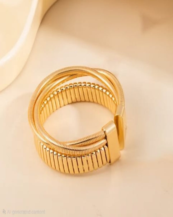 Athena Gold Plated Bangle
