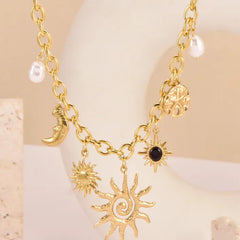Galaxy 18K Gold Plated Chain