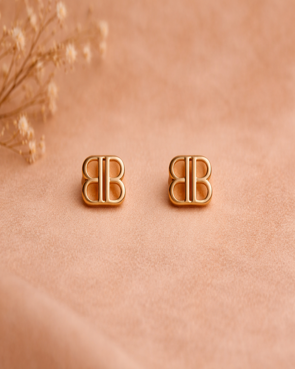 Mira Orbit Studs-Twin Forms In Perfect Harmony