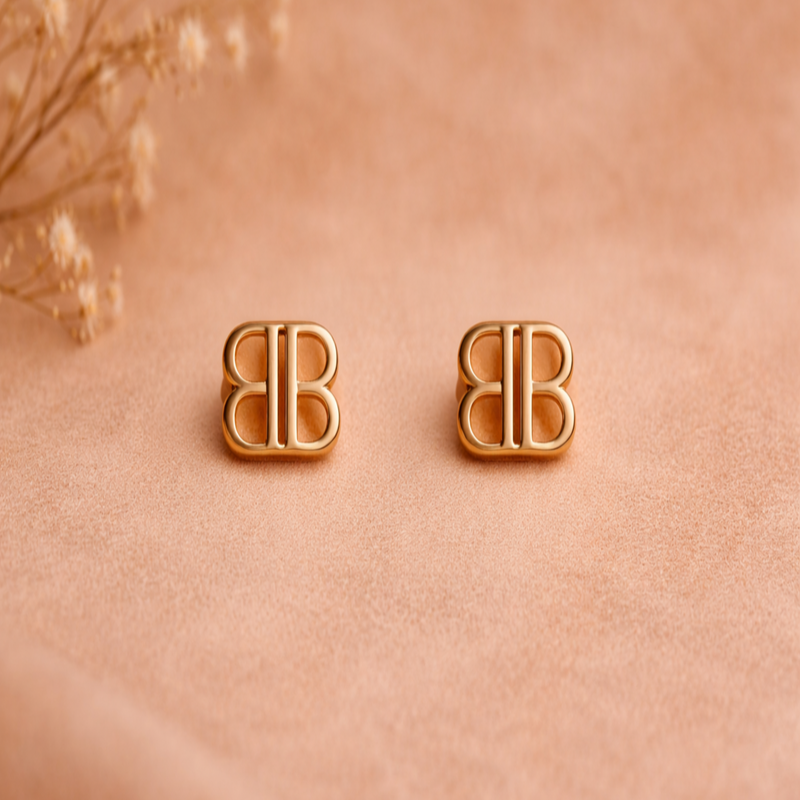 Mira Orbit Studs-Twin Forms In Perfect Harmony