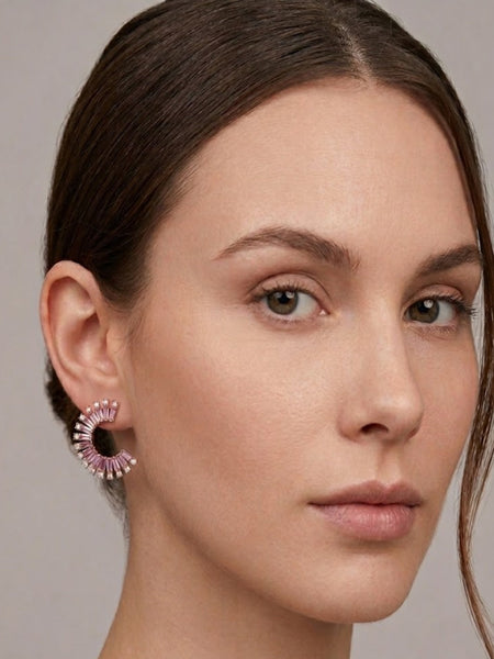 Lunara 14 k Gold Plated Earrings