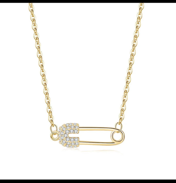 Astra Pindrop 18K Real Gold Plated Chain