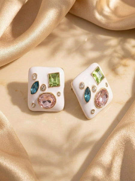 Nova Jewel Gold Plated Earrings