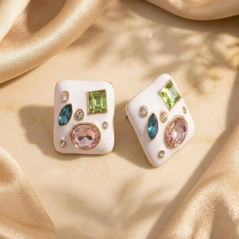Nova Jewel Gold Plated Earrings