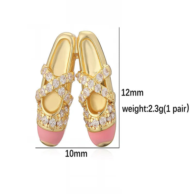 Ballerina Grace Gold Plated Necklace
