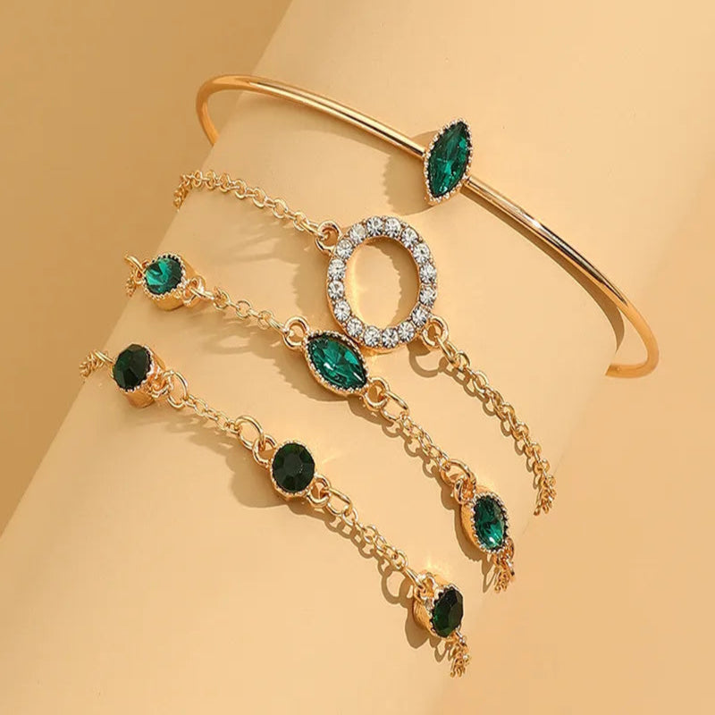 Jade Bangle Stack Jade Bracelet Stack – SCS LIFESTYLE