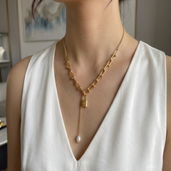 Astra Love Gold plated Chain