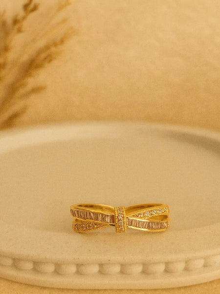 Galaxy Glow Gold Plated Ring