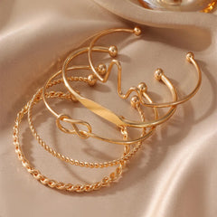 Infinity Bangle Stack