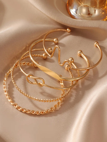 Infinity Bangle Stack