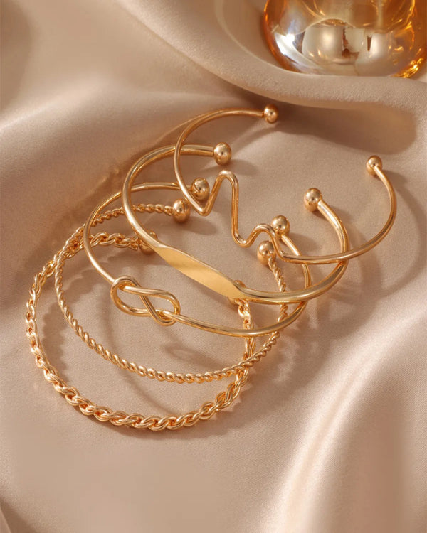 Infinity Bangle Stack