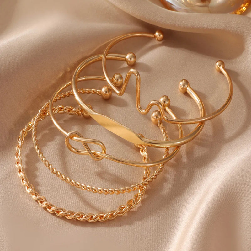 Infinity Bangle Stack