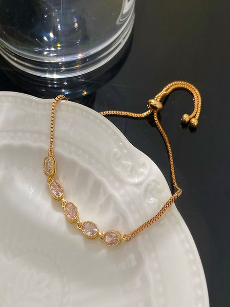 Aura 14k Real Gold Plated Bracelet