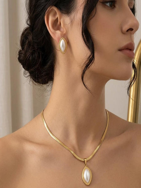 Moon Beam Gold Plated Set