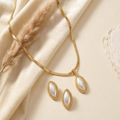 Moon Beam Gold Plated Set