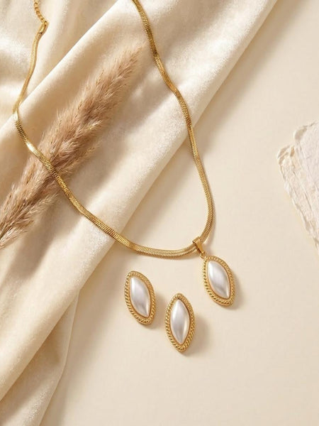 Moon Beam Gold Plated Set