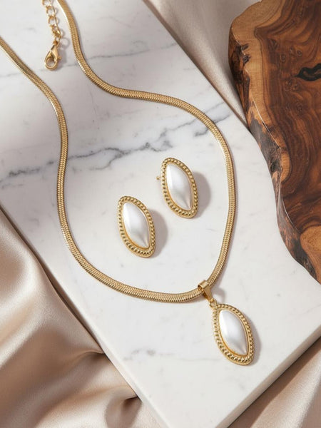 Moon Beam Gold Plated Set