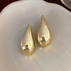 Solaris Drop Gold Plated Earrings