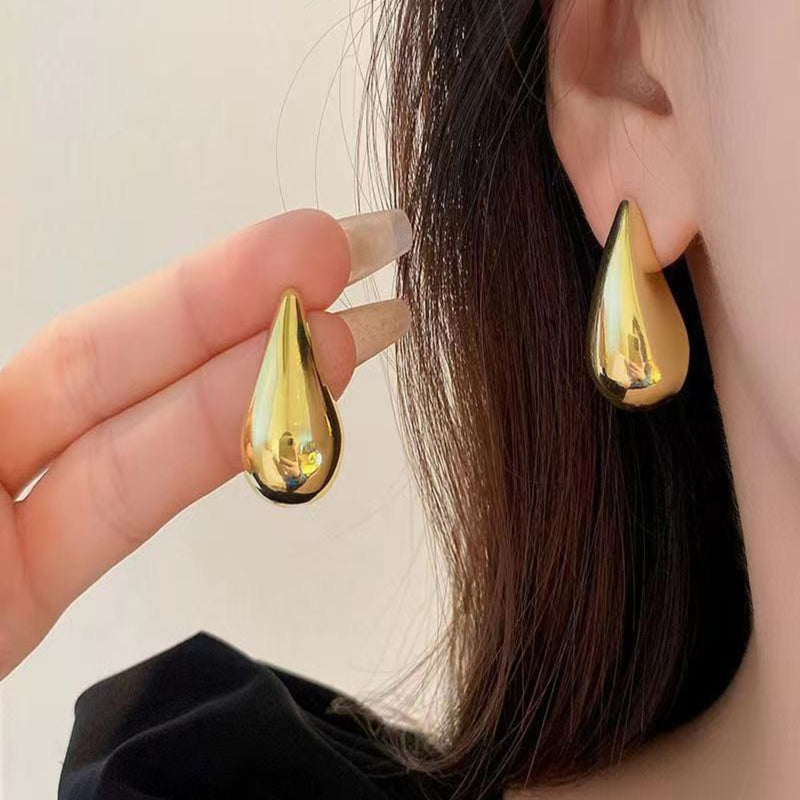 Solaris Drop Gold Plated Earrings