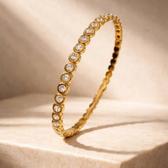 Astra Gold Plated Bangle (one size)