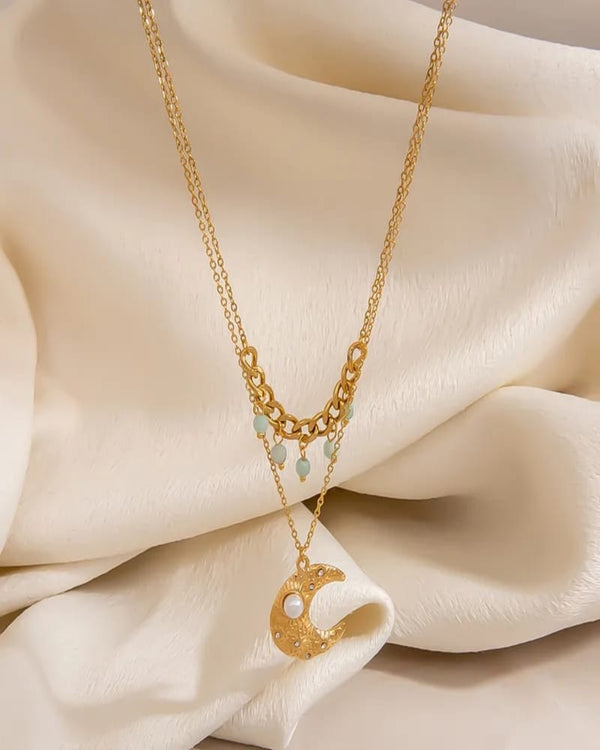 Lunar Muse 18K Gold Plated Chain