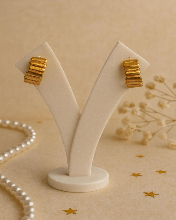 Callisto -The Golden Layers Of Charm Earrings