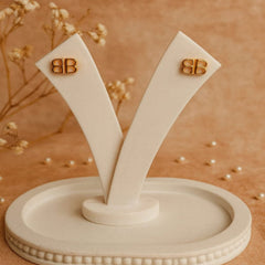 Mira Orbit Studs-Twin Forms In Perfect Harmony