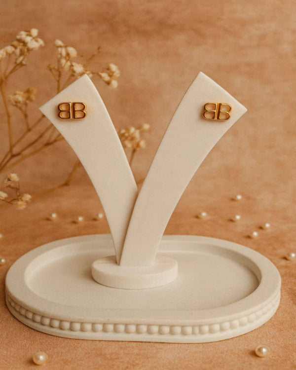 Mira Orbit Studs-Twin Forms In Perfect Harmony