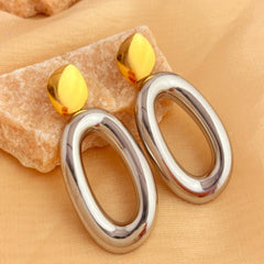 Orbit 18K Gold Plated Hoops