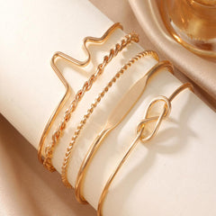 Infinity Bangle Stack