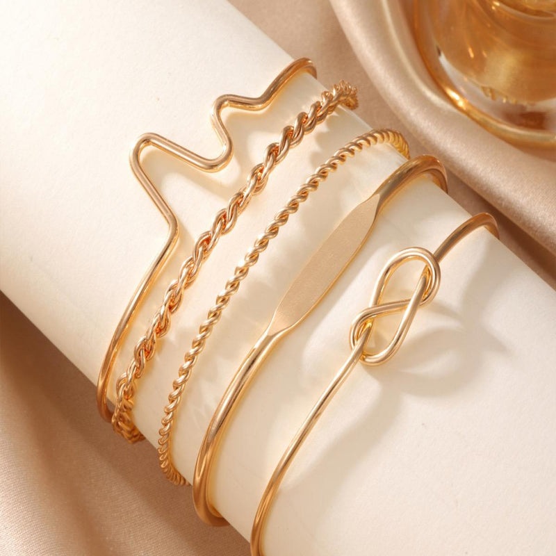 Infinity Bangle Stack