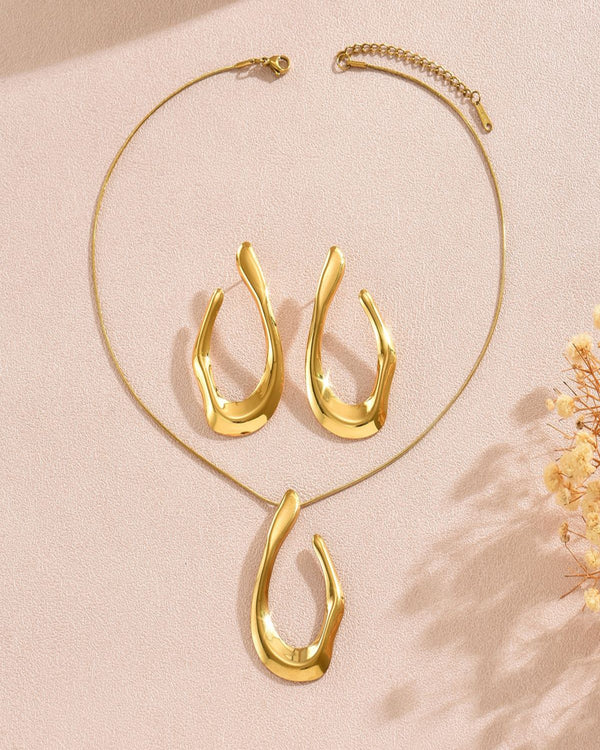 Astryx 18K Gold Plated Set