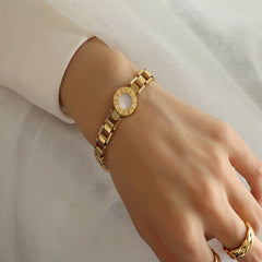 Nova 18K Gold Plated Bracelet