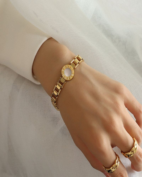 Nova 18K Gold Plated Bracelet