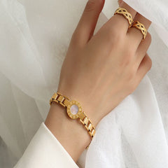 Nova 18K Gold Plated Bracelet