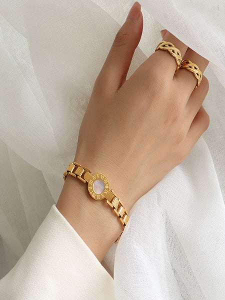 Nova 18K Gold Plated Bracelet