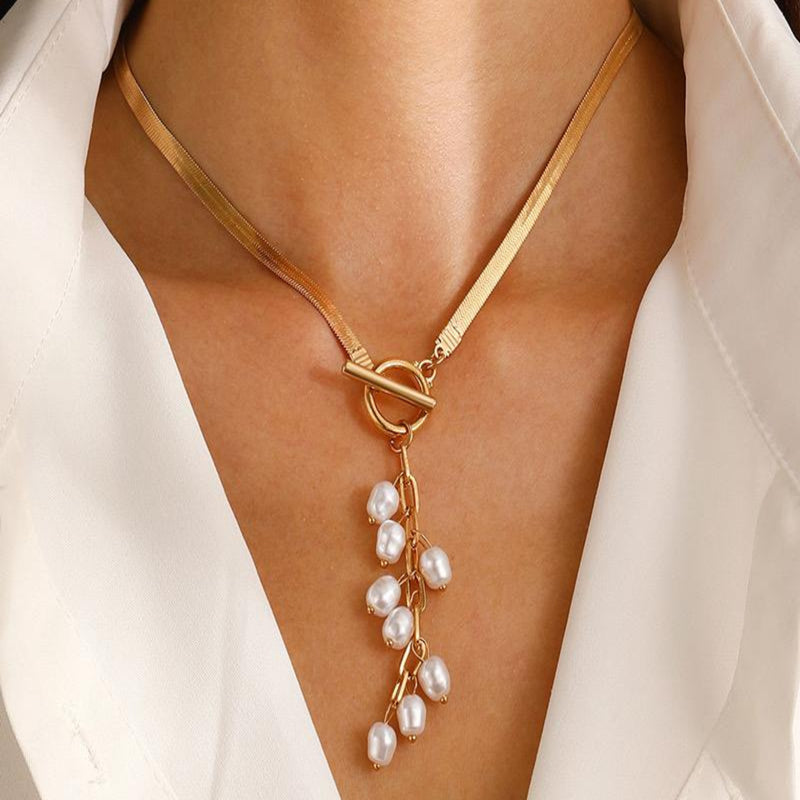 Nyra Gold Plated Chain